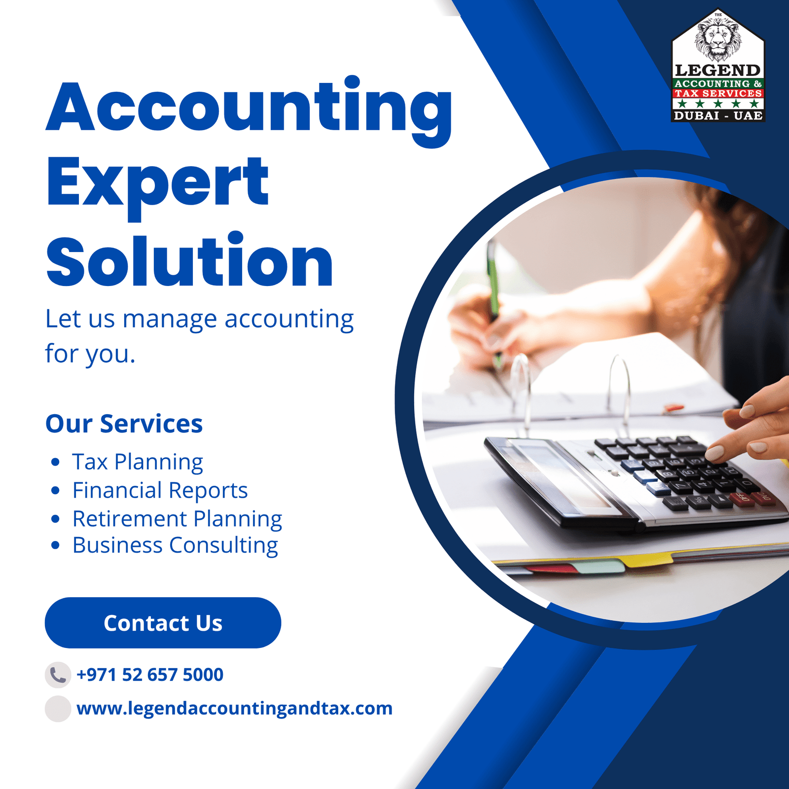 Expert Accounting & Tax Consultancy in Dubai