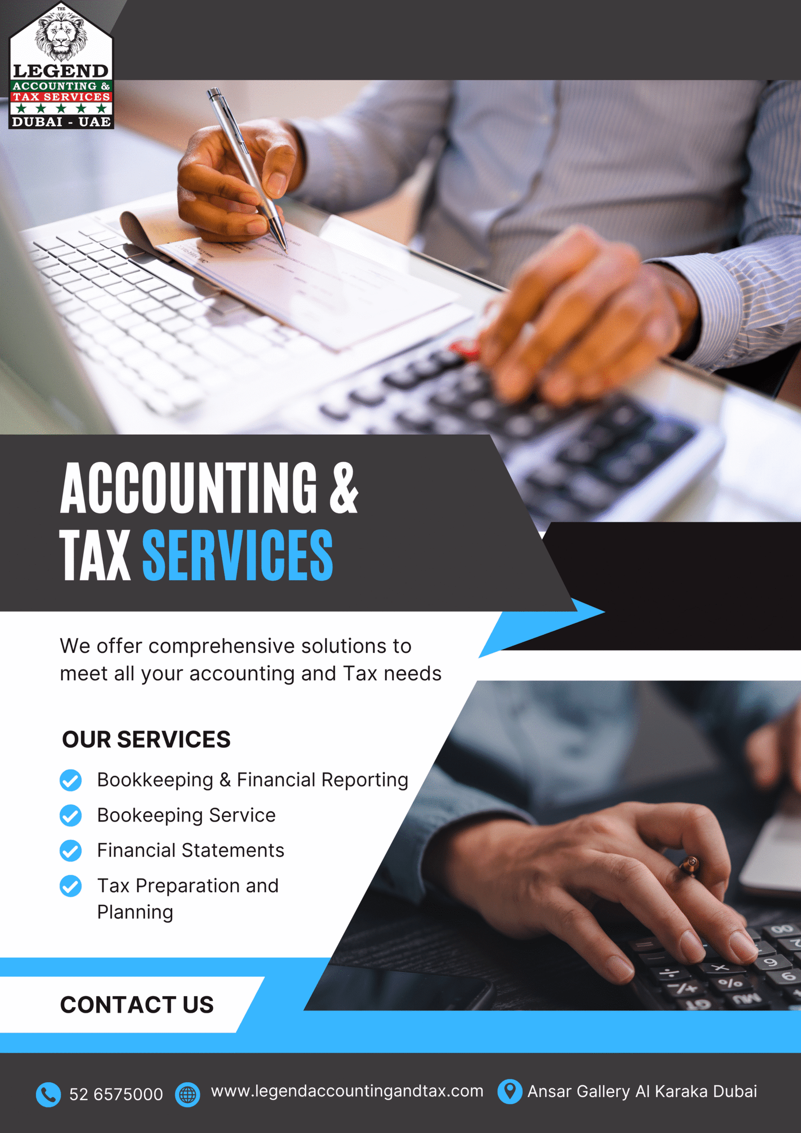 Best Accounting and Tax Services in Dubai 