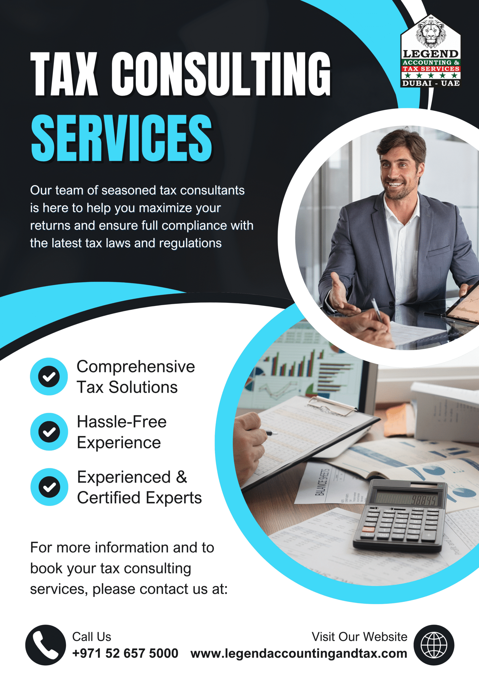 Accounting, Bookkeeping  and Tax Services in Dubai