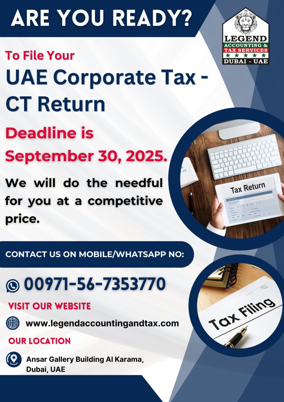 UAE Corporate Tax Return & Filing