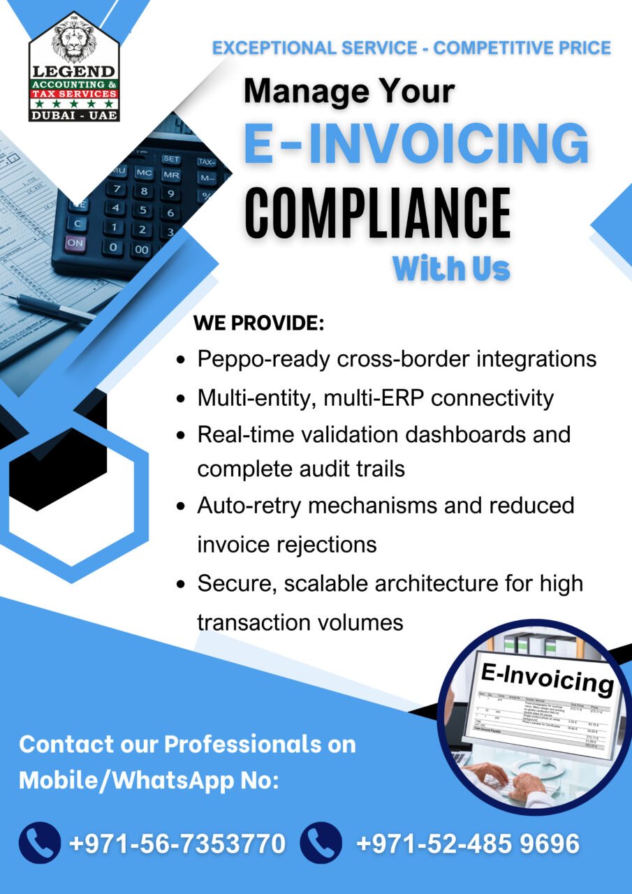 Manage Your UAE E-Invoicing Compliance With Us